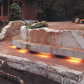 杭州家庭小院園林景觀小品5